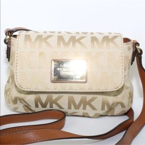 Michael Kors logo crossbody bag
